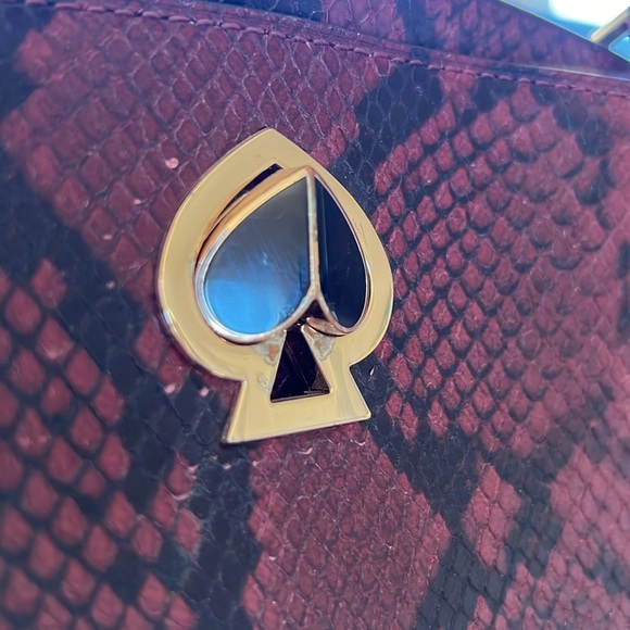 Kate Spade Snake Embossed Satchel - Picture 5 of 16